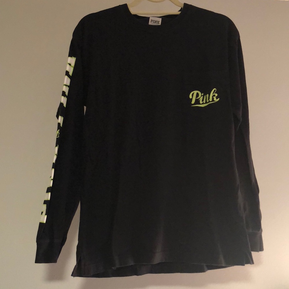 Long sleeve PINK pocket shirt